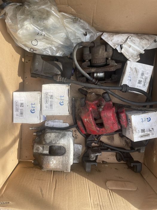 Etrieri frana fata-spate - set complet + chit de reparatie.