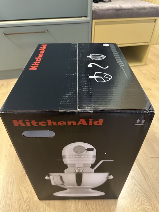 KitchenAid Heavy Duty – 5KSM55SXXEWH, Robot de bucătărie, 5,2L – Nou