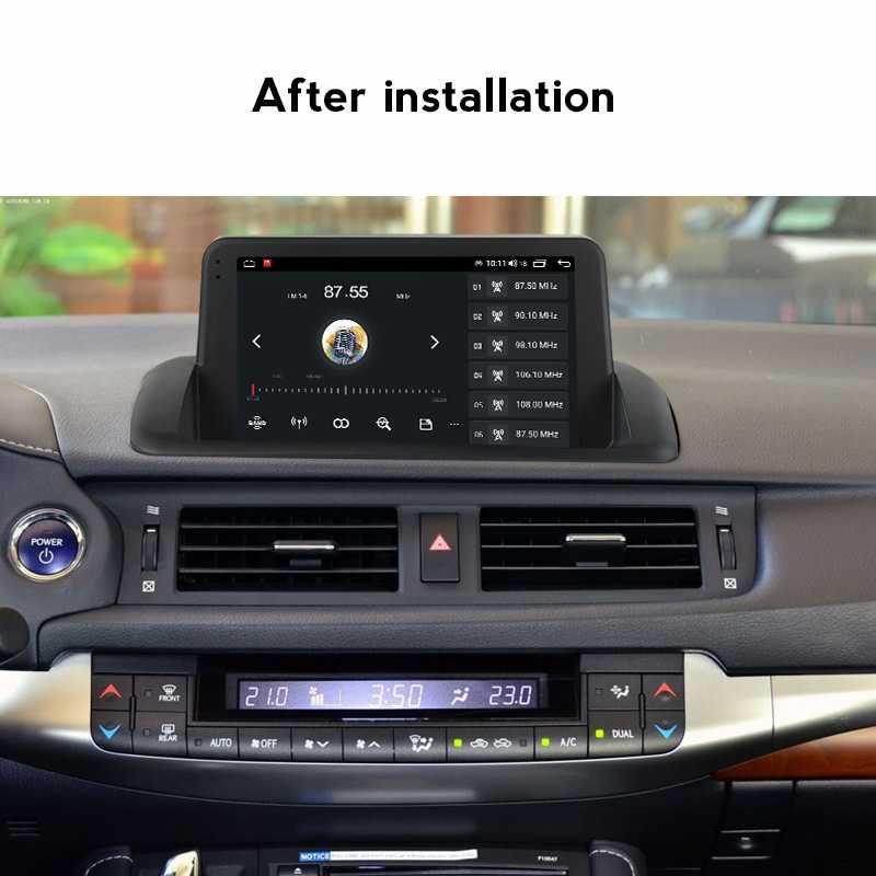 Navigatie dedicata Lexus CT200 2010-2018 , Android 13, 2+32 GB ROM, 9"