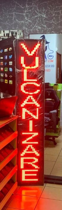 DISPLAY LED Caseta luminoasa programabila TEXT - se poate scrie orice