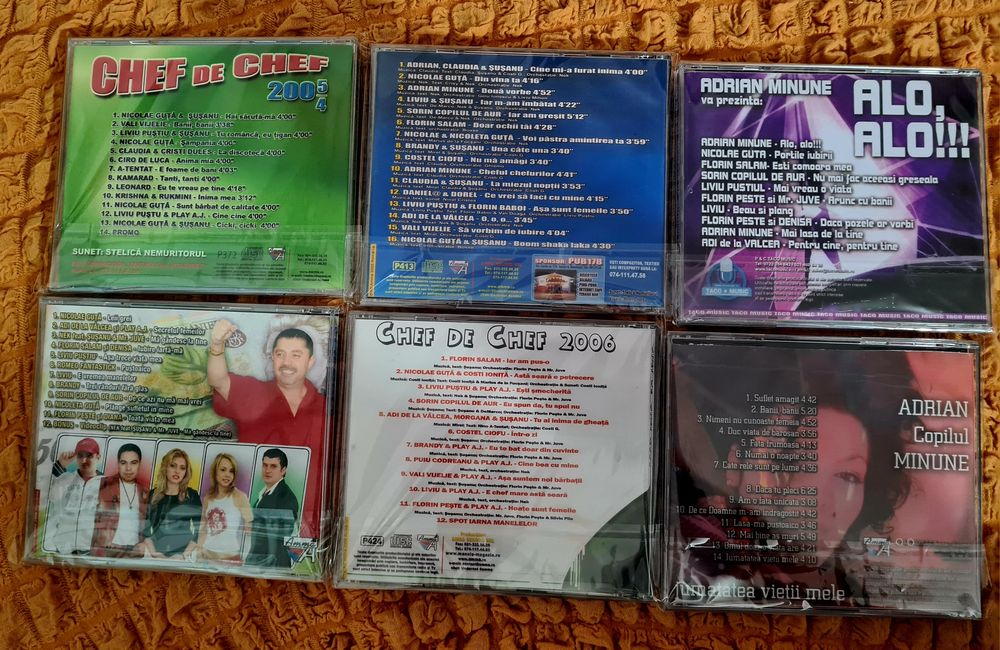 Cd-uri de colecție manele ( 1 la 1 )