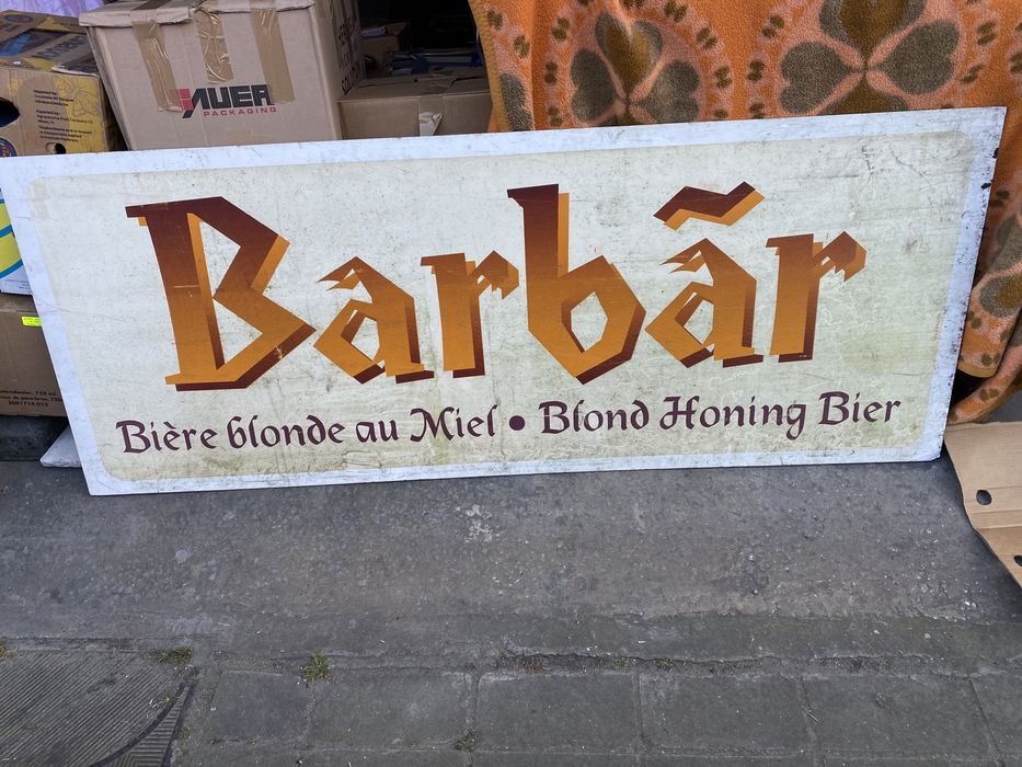 Двустранна реклама на бира  200/90 см рекламна табела на бира