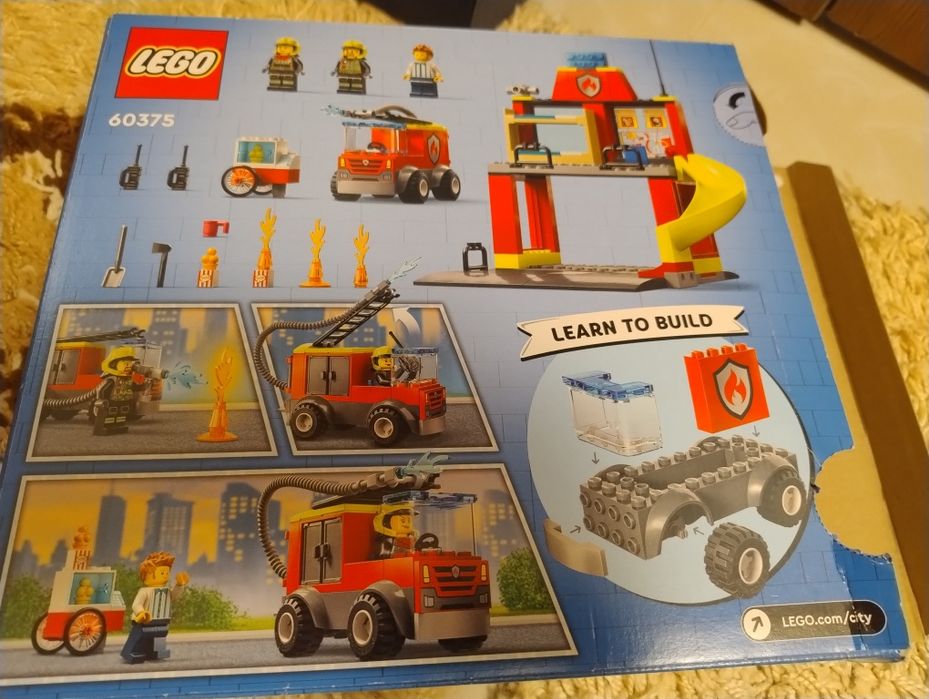 Lego statie pompieri