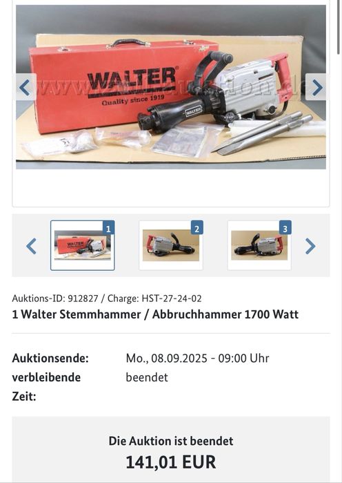 Picamer walter 1700w