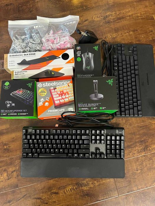 Bundle Steelseries & Razer, oferta Craciun
