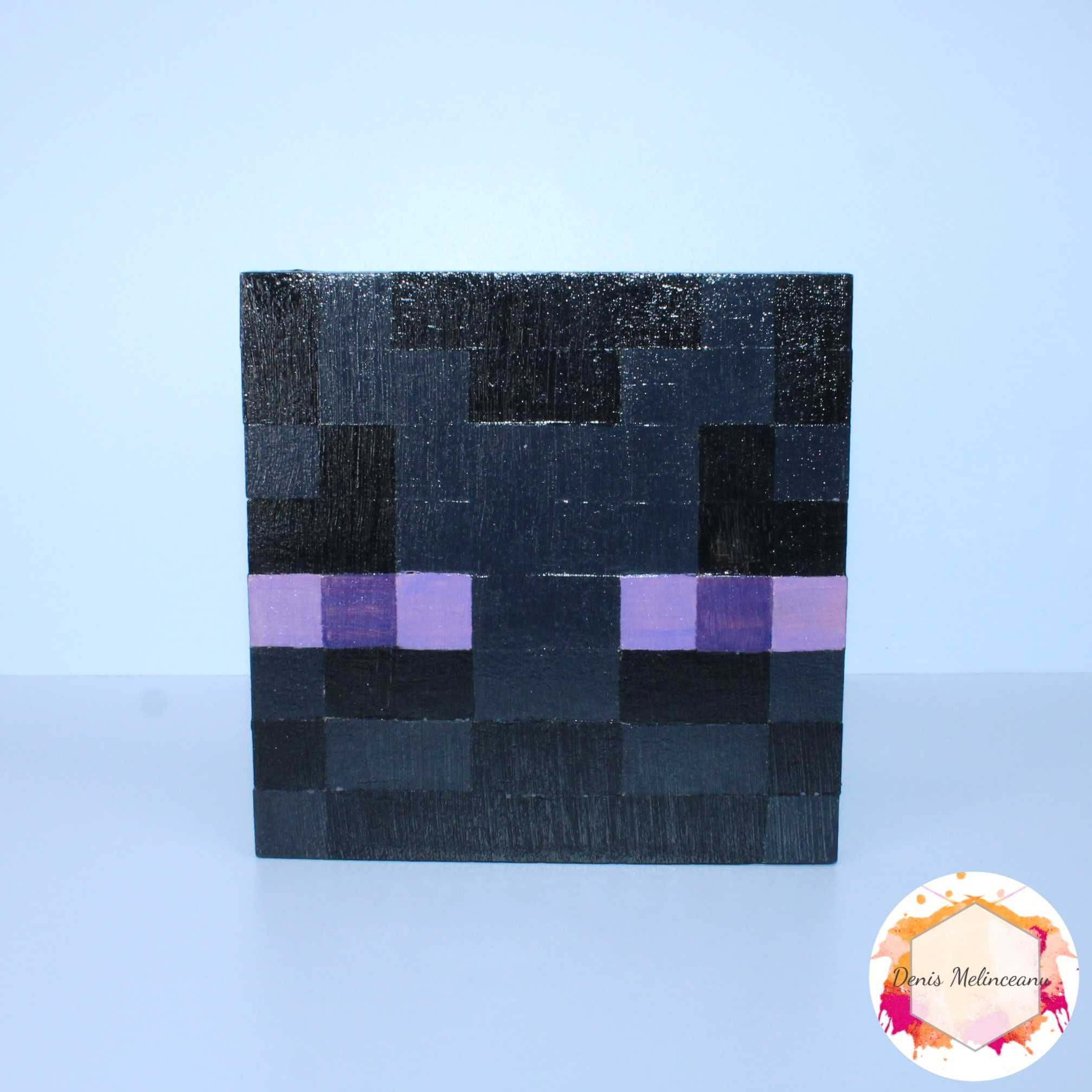 Figurină din lemn ENDERMAN Minecraft