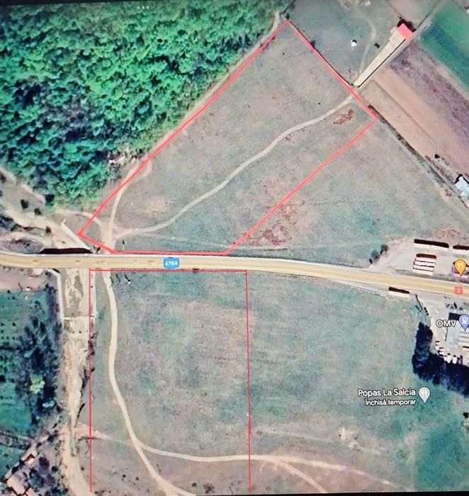 Teren intravilan 42.000 mp cu deschidere la DN7