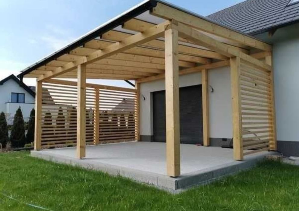 Foisoare , case si terase din structura de lemn de diferite modele si