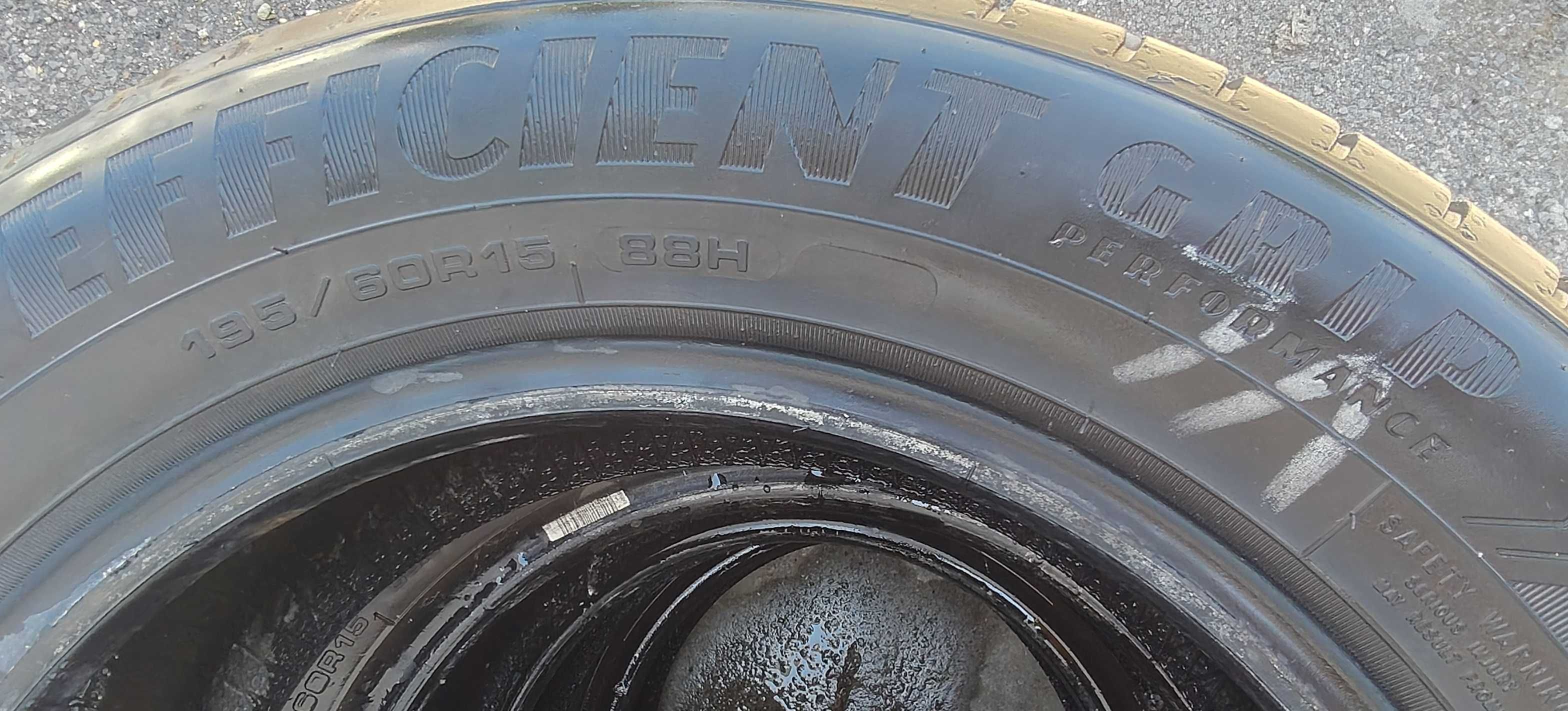 195/60/15 Good Year Efficient Performance DOT 3916, комплект 4 летни