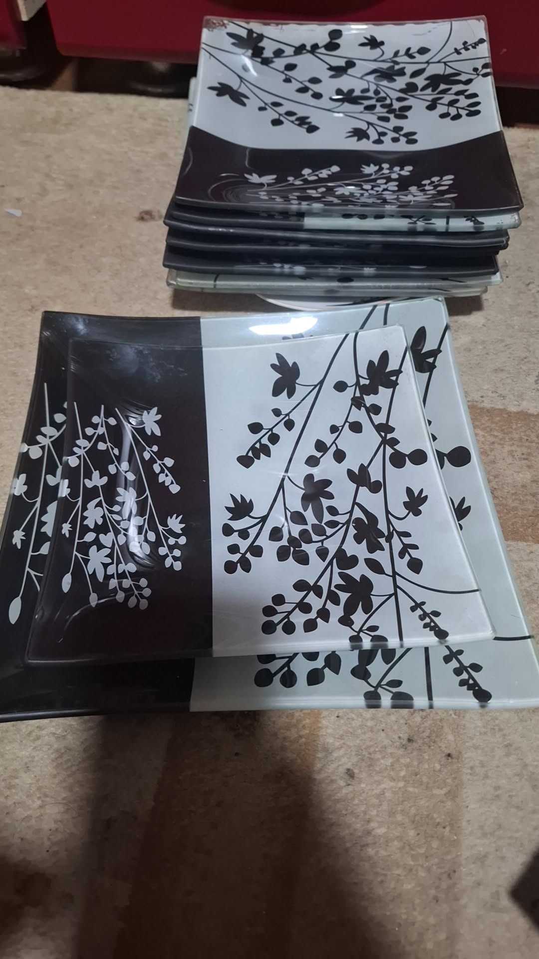 Chinni tarelkala, sinmiydigan, 2 marta tutilgan, 10 ta kotta, 10 kichi