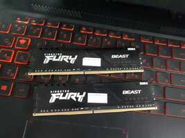 Kingston Fury DDR4 2шт. по 8Gb