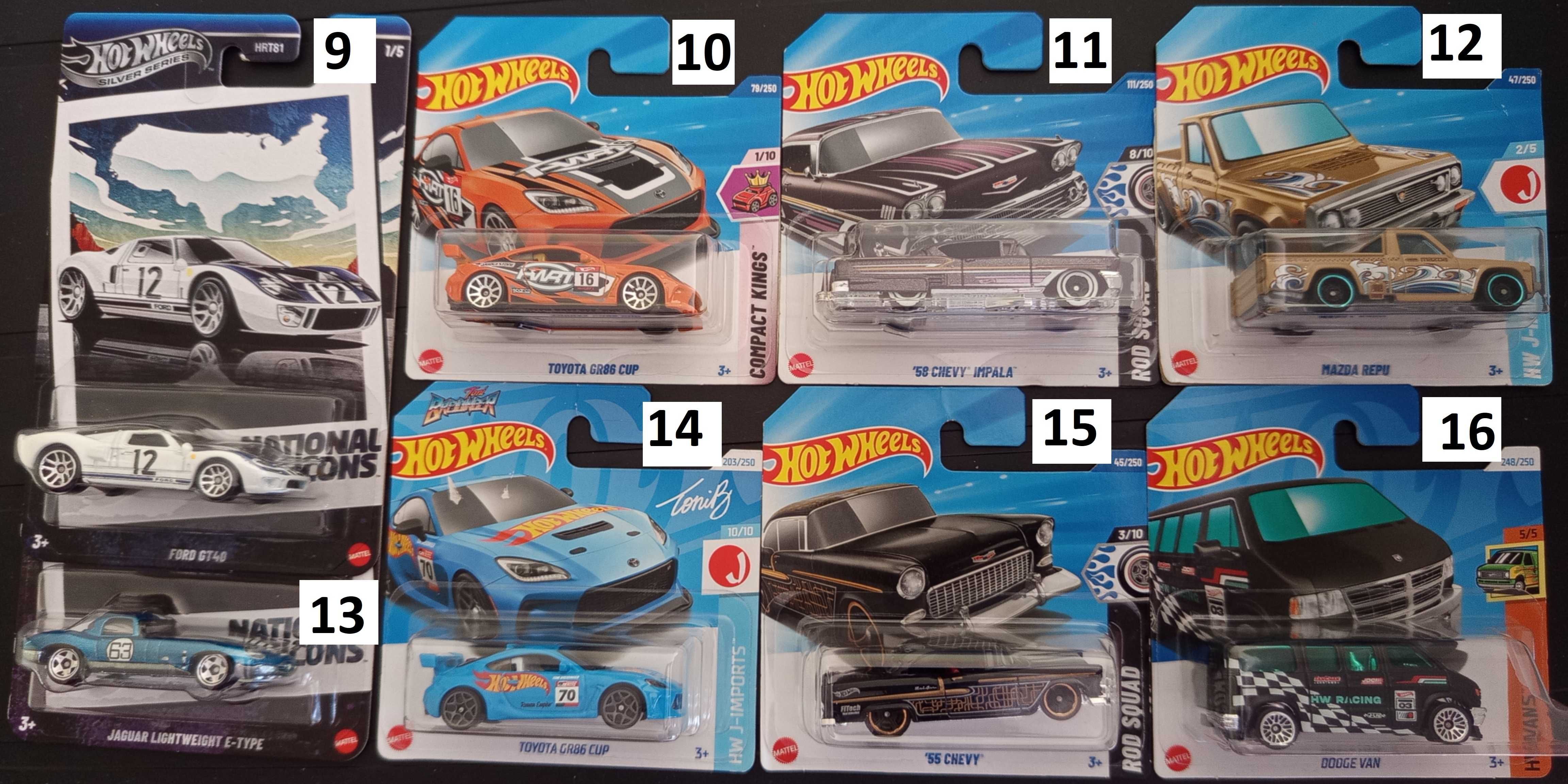 Hot Wheels колички