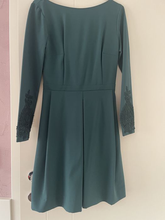 Дамска официална рокля-зелена