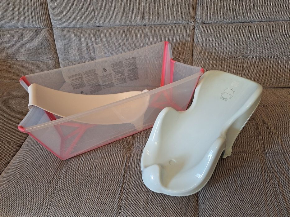 Вана Stokke Flexi Bath с 2 подложки