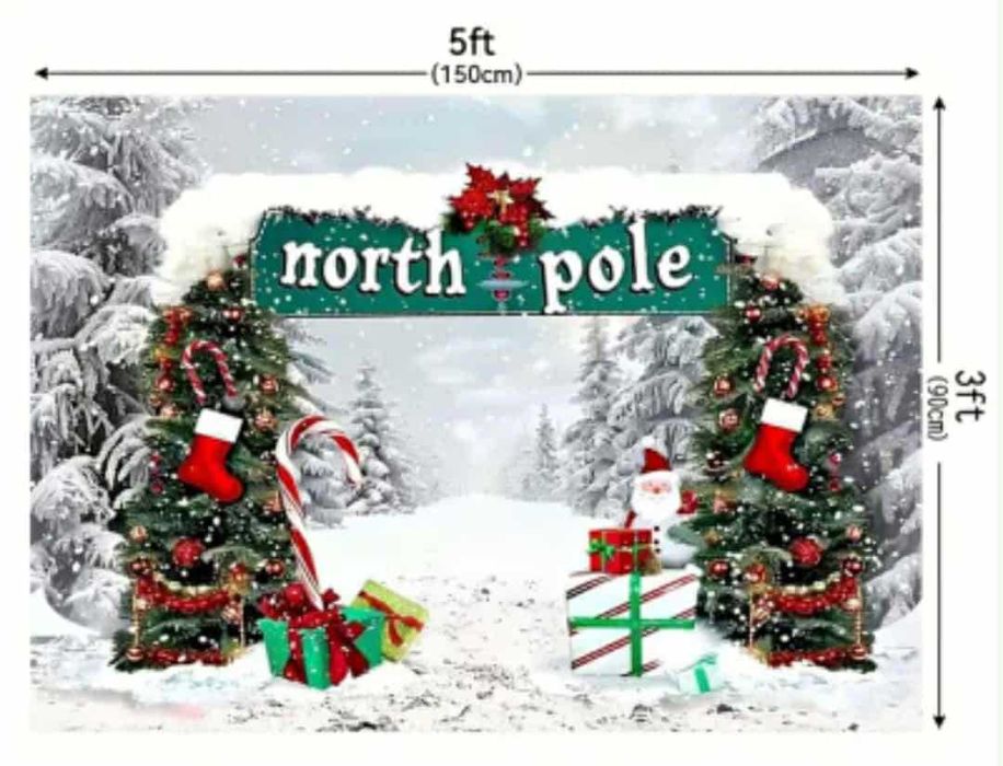 Високо качествен коледен фон подходящ за фотосесия. Различни видове.