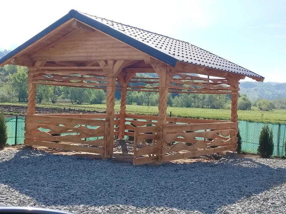 Foisor,terasa,lemn masjv