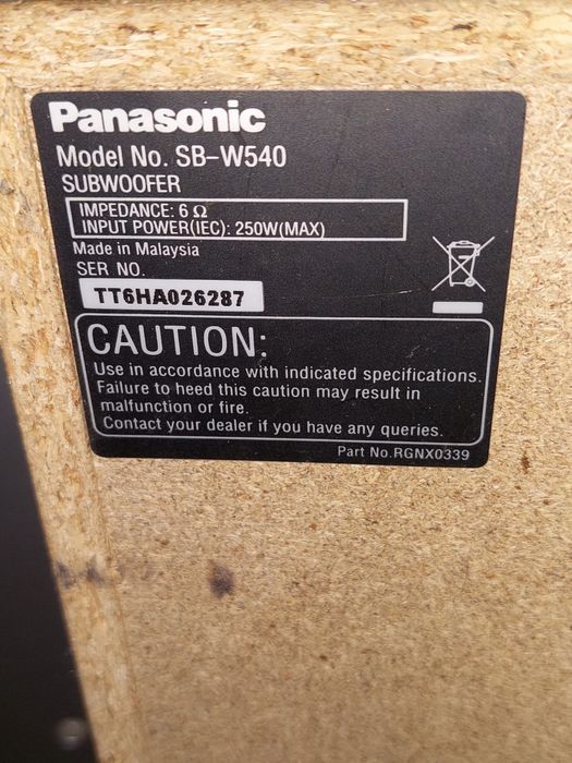 Set complet boxe Panasonic