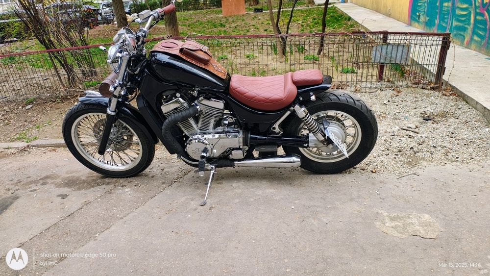 Intruder  Chopper bobber frumos făcut , Suzuki Intruder vs800.