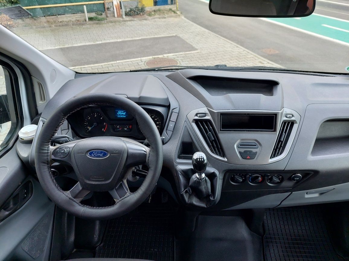 Ford Transit Custom 2013, motor 2.2 tdi 101cp, 211000km, 6 locuri