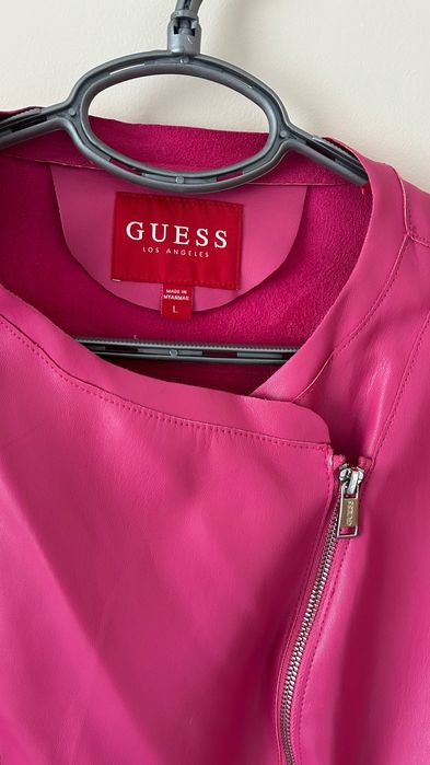 Сако фина  еко кожа , GUESS, размер М-L с цип