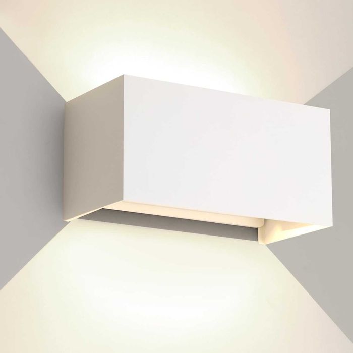 FUPE 25W външен LED аплик IP65 регулируем ъгъл 4000K бял