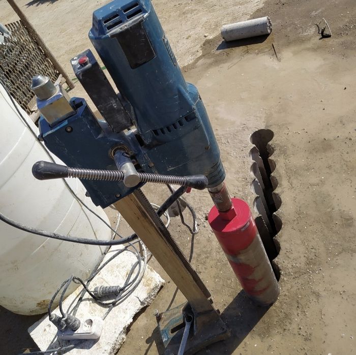 АЛМАЗНОЕ Сверление Алмазный Бурение Резка Кесу Тесу Перфоратор Отбойни