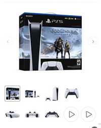 Consola Play Station 5 Digital Edition + God of Ear Rangnarok Digital