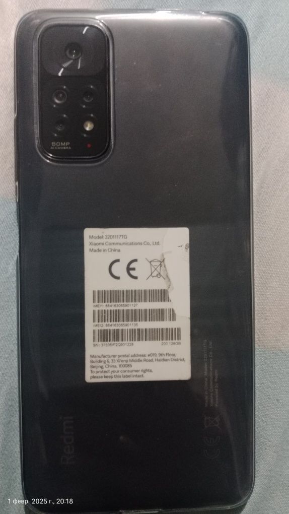 Redmi Note 11 4/128gb holati yaxshi