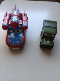 Disney cars Fulger McQueen Blue Rocket si Sarge