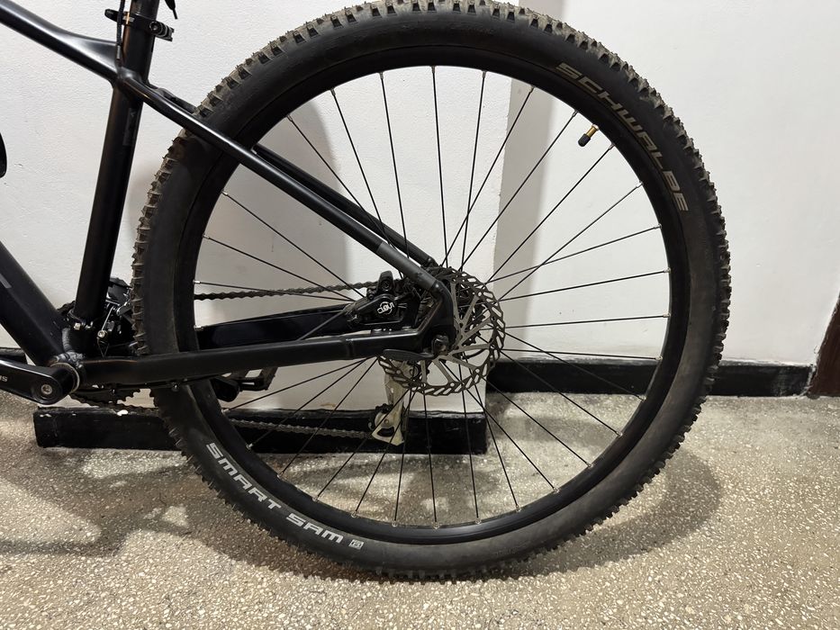 Bicicleta Cube Aim Race Black Azure 2023 - cadru M (18"), roti 29"