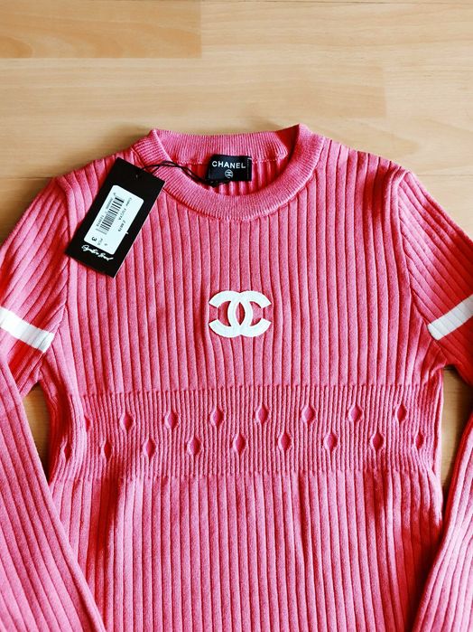 Дамски есенен пуловер CHANEL-S размер