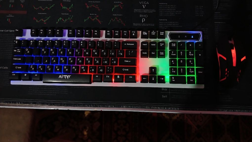 RGB klaviatura + mishka