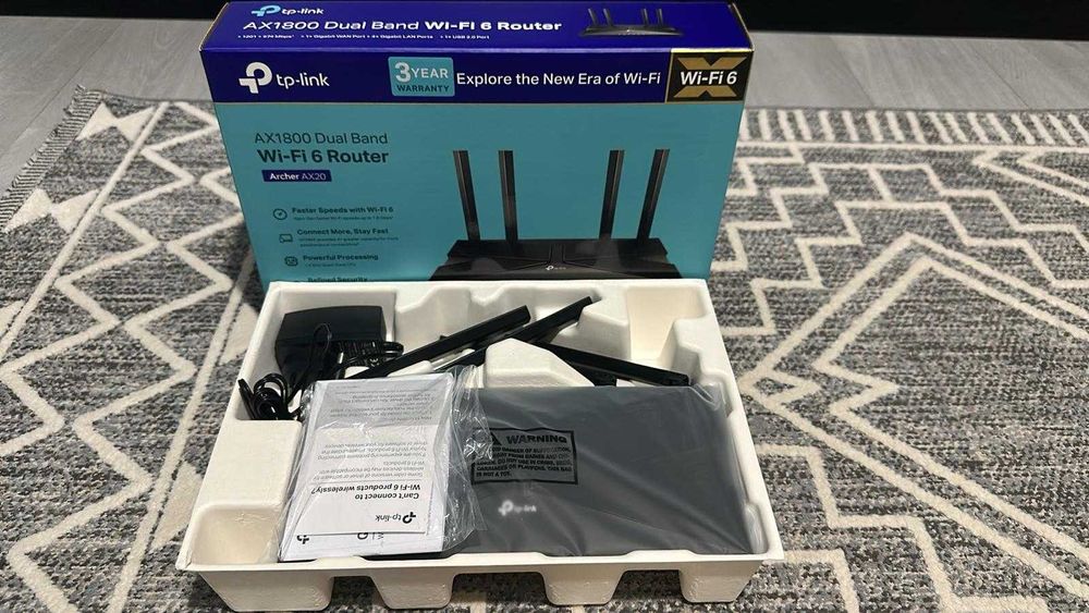 Router Wireless Wi-Fi 6 TP-Link Archer AX20