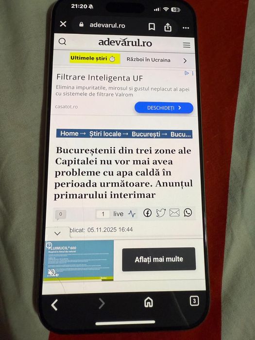 Iphone 16Pro Max 99% baterie