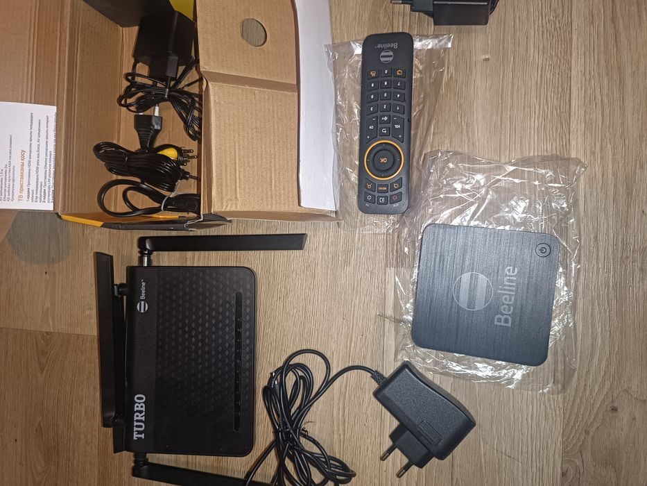 Билайн  роутер wifi и приставка tv