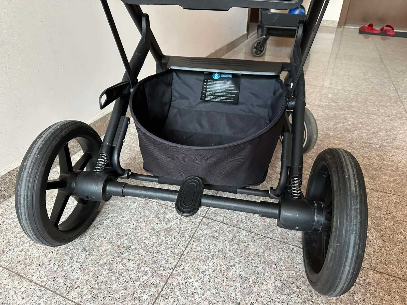 Cybex Balios S Lux – Soho Grey, само летен кош