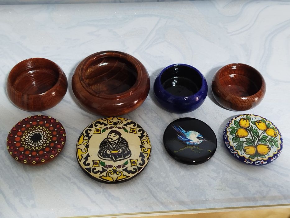 Шкатулки деревянные, сувенирные