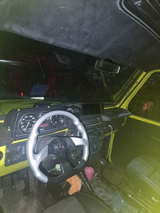 Mercedes G W460  anul fabricației 1985, proiect unic motor Om 606