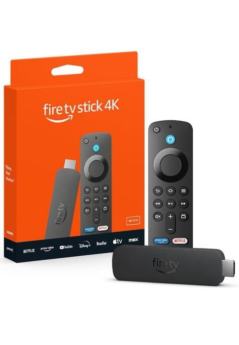 Media player Amazon Fire TV Stick 4K (2024), Wi-Fi, Alexa Voice Remote