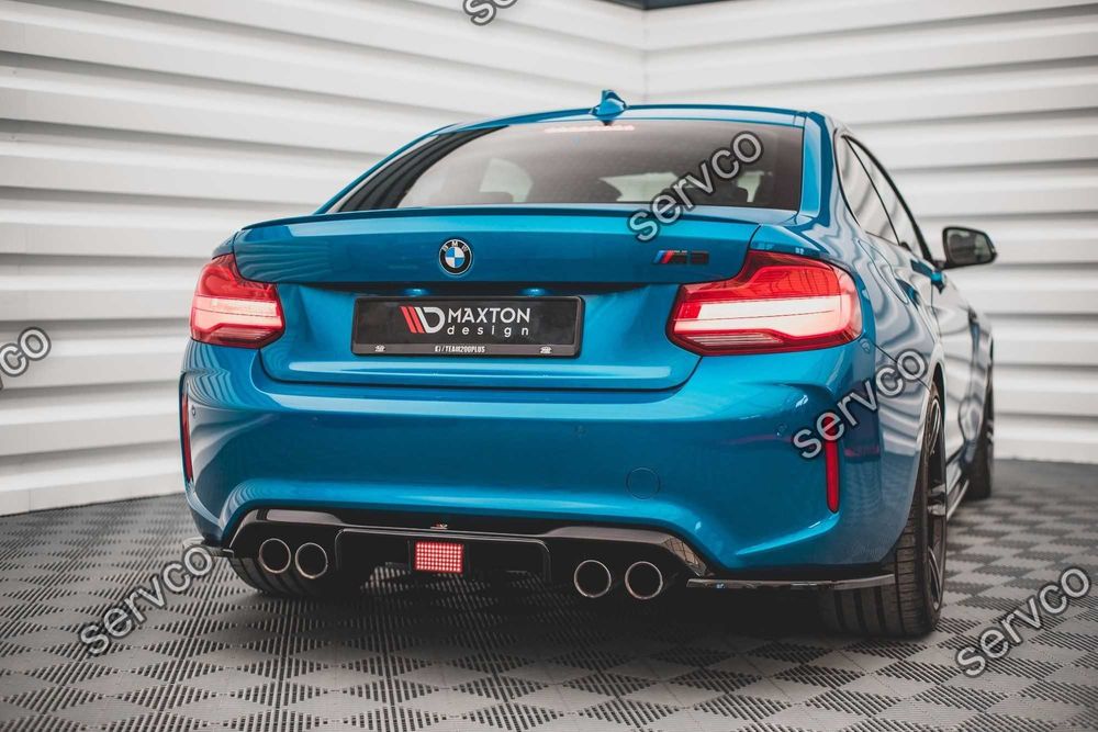 Prelungire difuzor bara spate Bmw Seria M2 F87 16-20 v2 Maxton Design