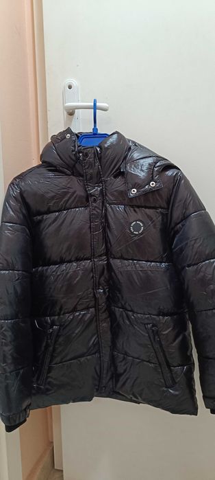 Черно зимно яке 160 см