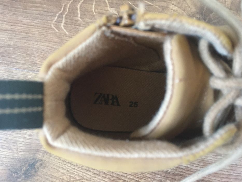 Ghete piele baieti Zara