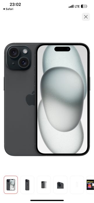 Iphone 15 128Gb черный