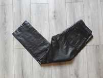 Pantaloni de piele HIGHWAY 1 (rock, motor) - Marimea 50 (Talie 87 cm)