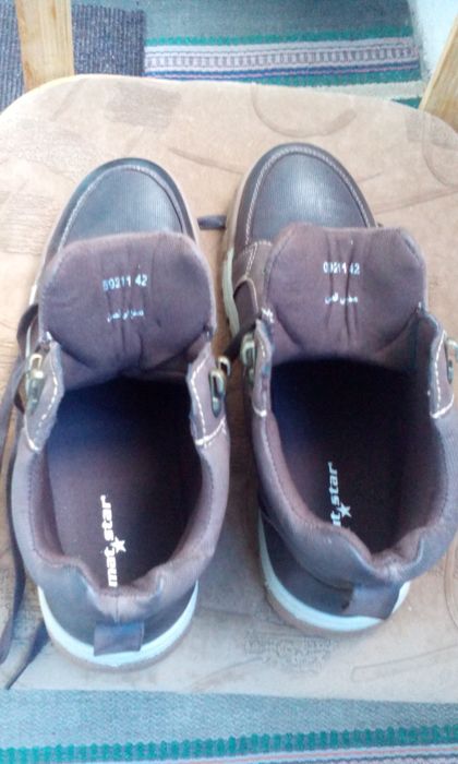 MatStar Мъжки зимни боти Естествена кожа 42-43