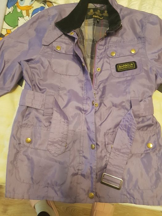 Barbour  лилаво яке