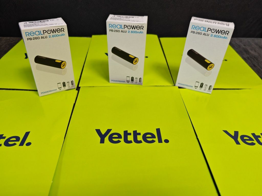 ЗАПЕЧАТАНИ 3бр. ULTRON RealPower 2,600 mAh с фенер YETTEL