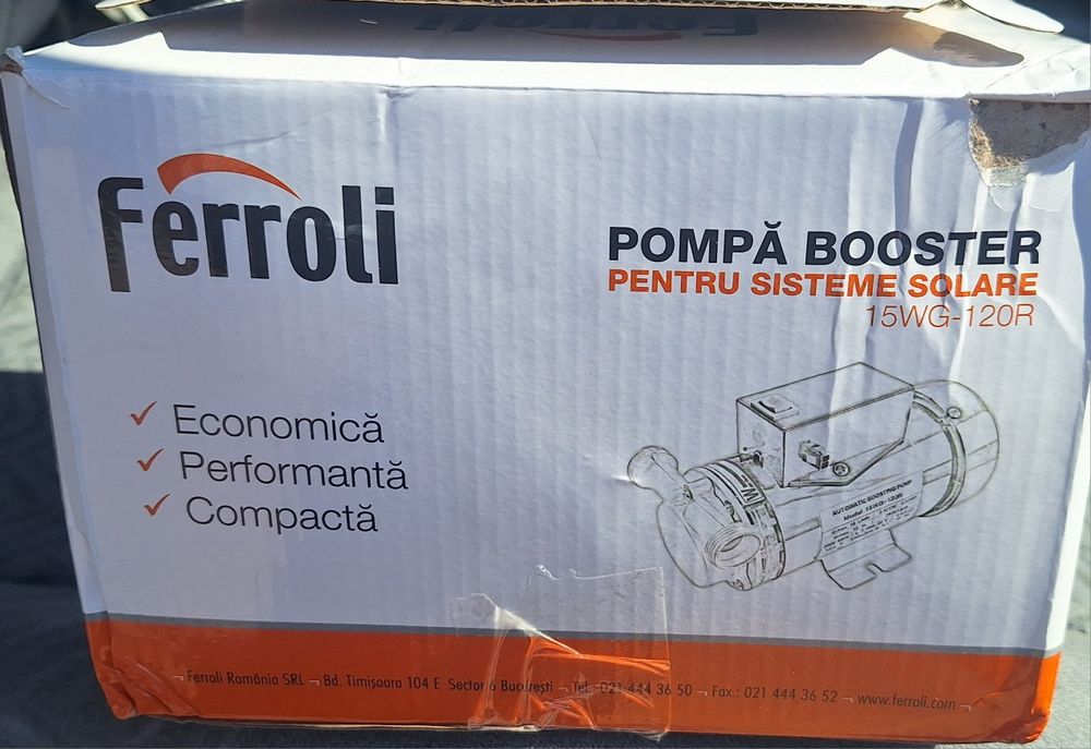 Vând pompă pentru sisteme solare