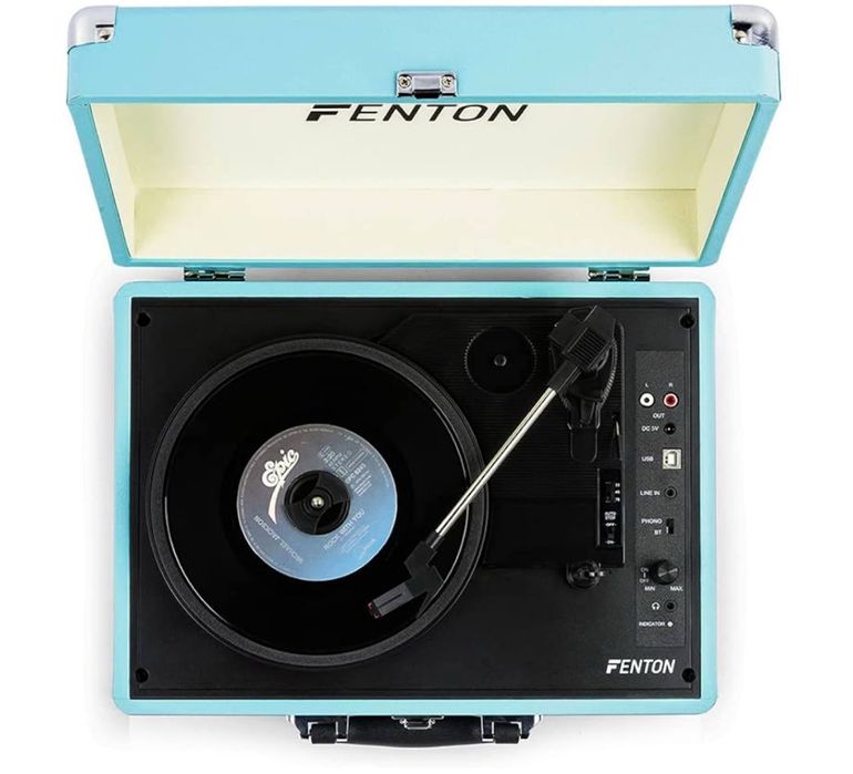 FP115 Pick-Up, 3 speeds, built-in stereo speakers