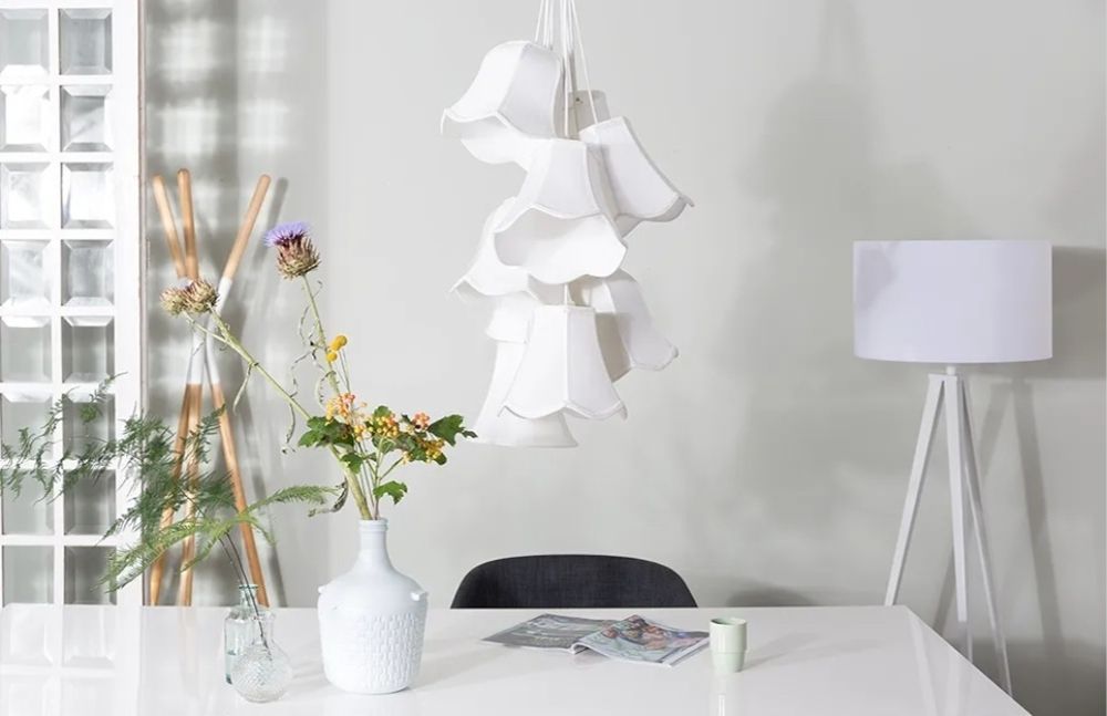 Lustra Zuiver Granny albă